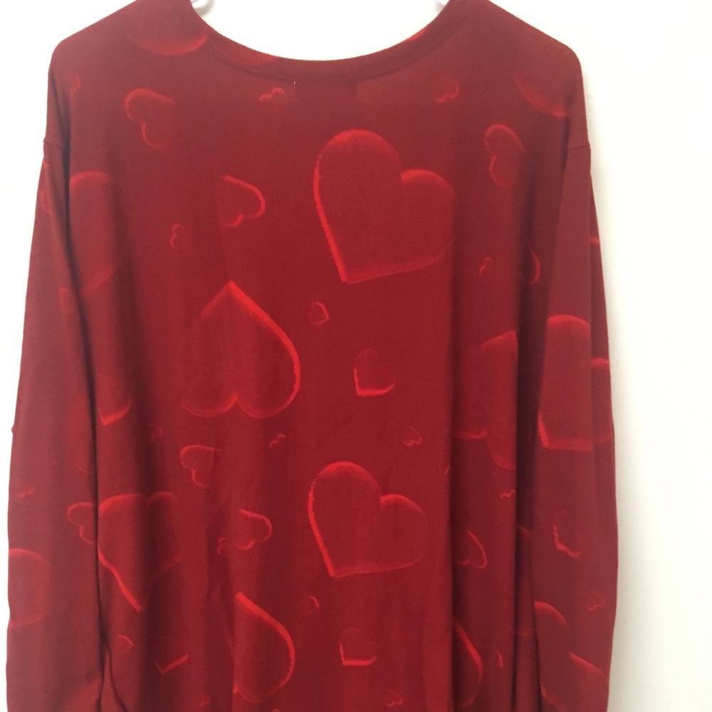 Lularoe Happy Hearts super soft Caroline Cardigan